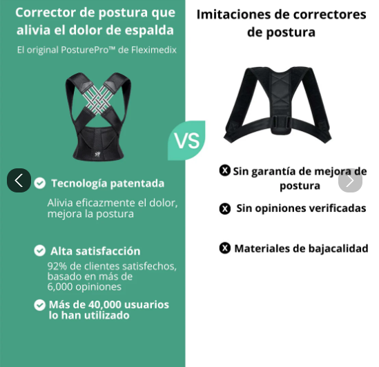 POSTUFIT Térmico – Corrige tu Postura y Alivia Dolores con Calor Terapéutico