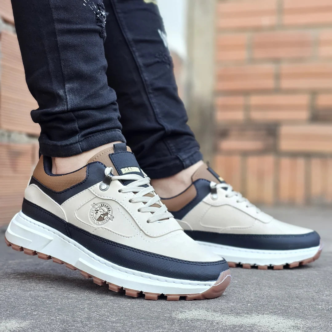 Zapatos de Hombre Casual 100% Cosido + Medias Regalo + Entrega Gratis + Solo pagas al recibir ¡Solo por hoy!