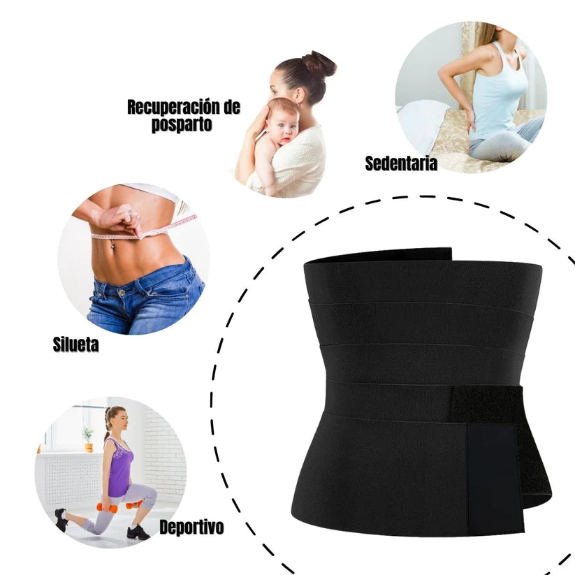 Cinturilla Enrollable + Gel Modelador + Envío Gratis