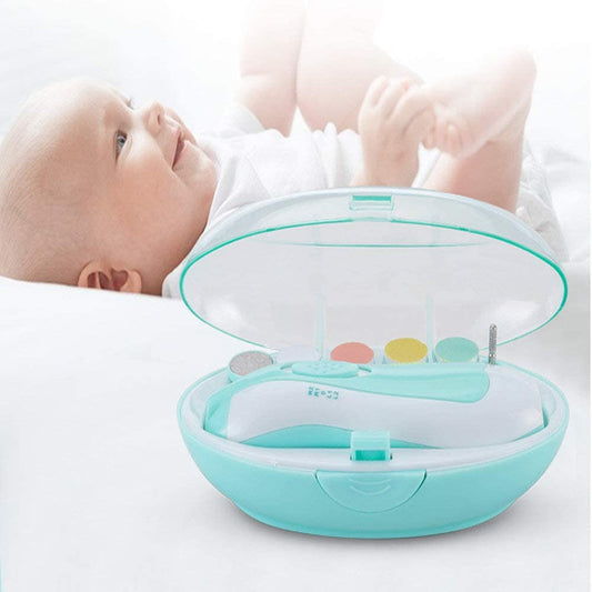 "Dile Adiós a los Miedos – Lima Eléctrica para Uñas de Bebés"