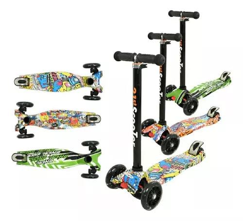 "Scooter Patineta SARABIADA 👑 – Diversión, Estilo y Movimiento"