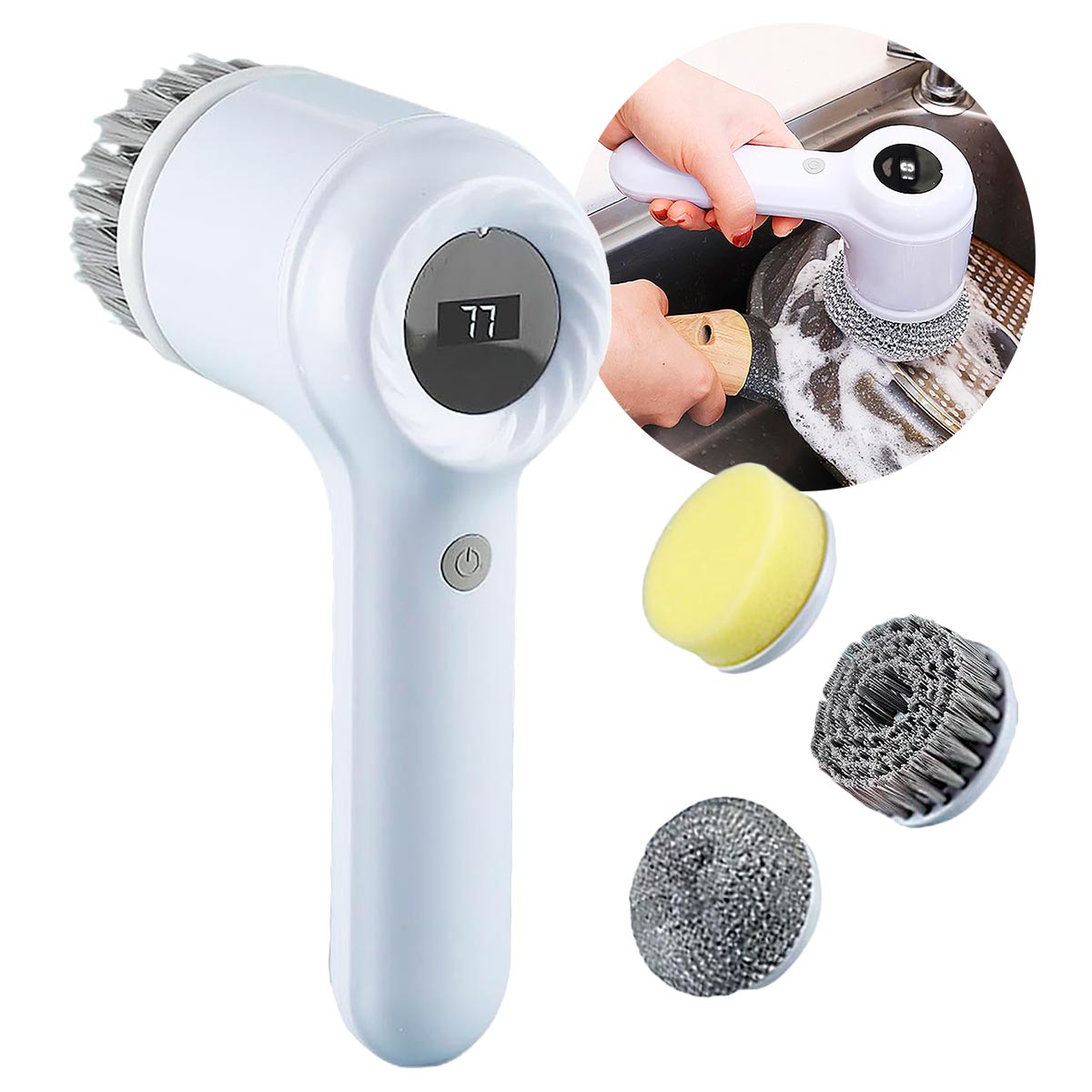 Cepillo Arranca Grasa Eléctrico JPVI-15