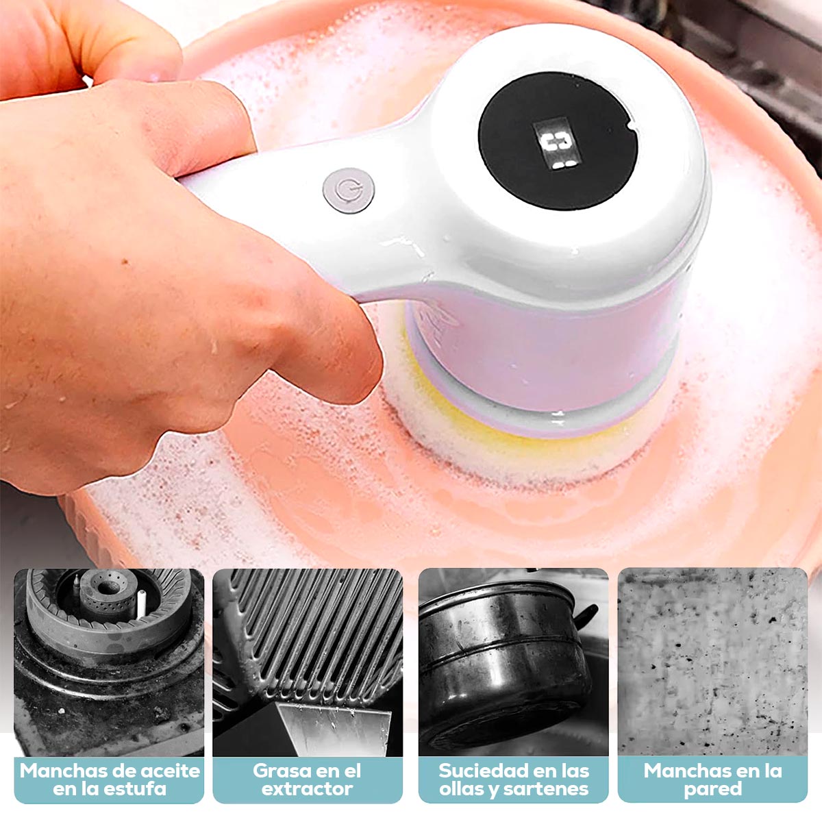 Cepillo Arranca Grasa Eléctrico JPVI-15