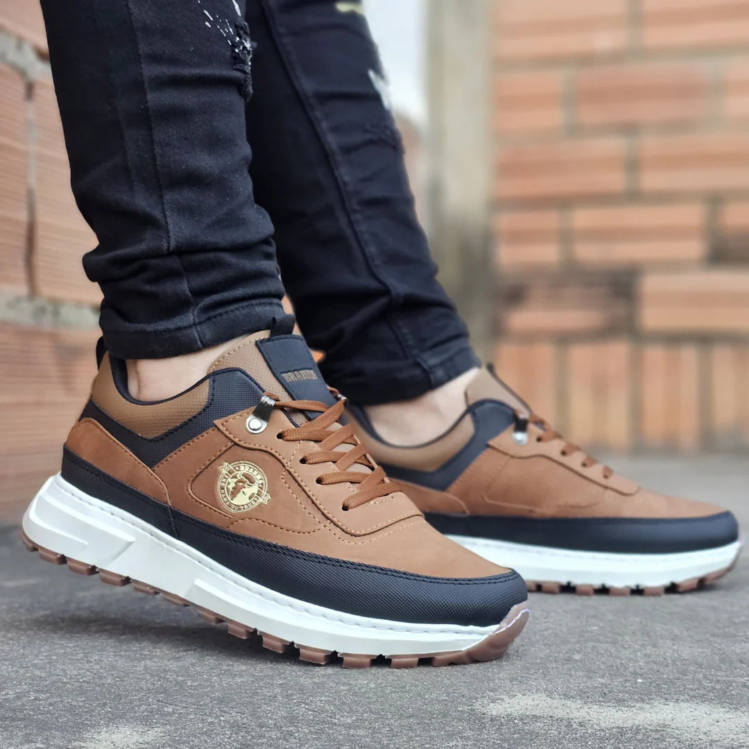 Zapatos de Hombre Casual 100% Cosido + Medias Regalo + Entrega Gratis + Solo pagas al recibir ¡Solo por hoy!